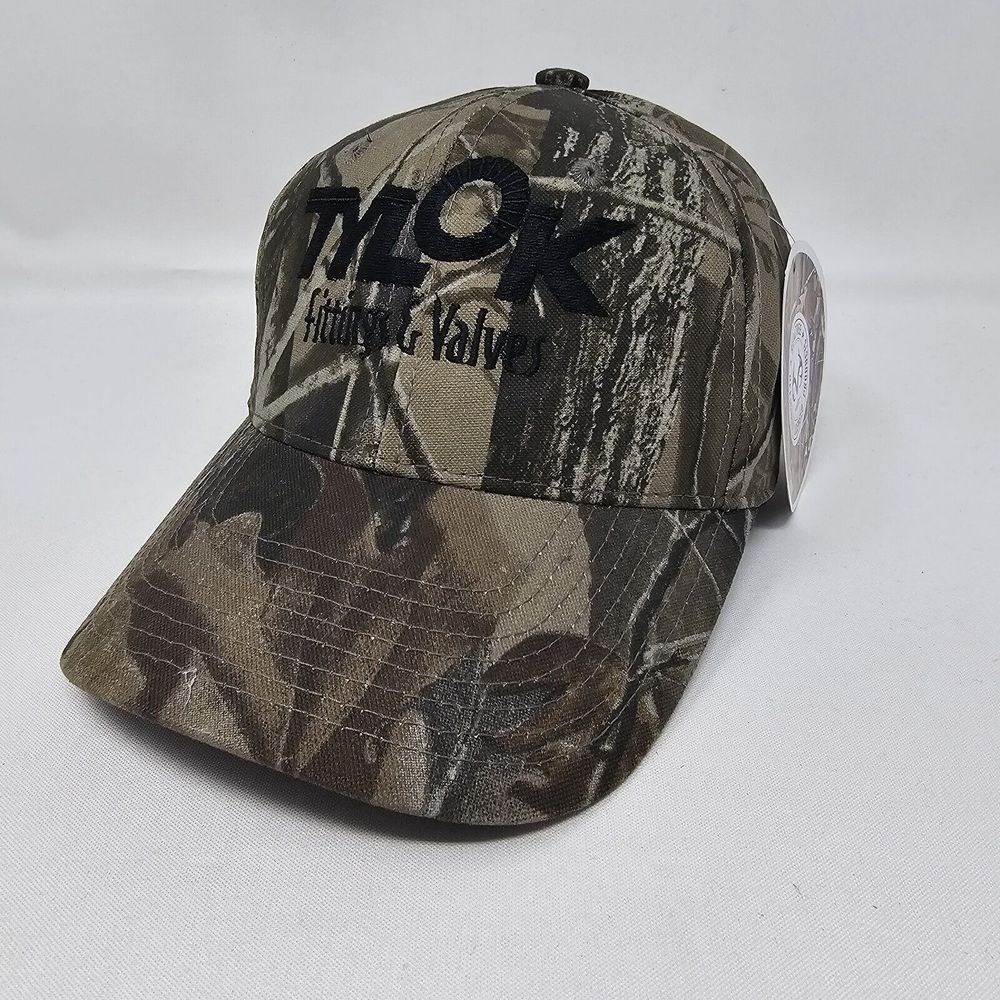 Realtree Hardwoods Baseball Hat Tylok Fittings Valves Camouflage One Size‎